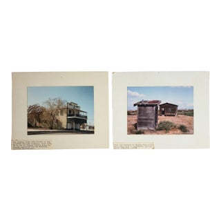 1980s Vintage California Historic Architecture Photography - Pair For Sale