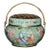 Late 19th Century Cloisonné Enamel Hand Warmer With Butterfly Motif, 270g For Sale
