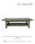 Wood Vintage Workshop Table as Coffee Table For Sale - Image 7 of 9