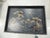 Vintage Black Lacquered Top Chinoiserie Style Tray Table For Sale - Image 9 of 14