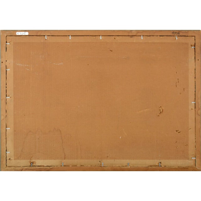Paper Mid Century California Mission Landscape For Sale - Image 7 of 7