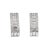 2ct Diamond Shrimp Earrings Estate 18k Gold Mixed Cuts Fine Jewellery - 2 Pieces For Sale - Image 4 of 4