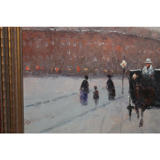 Mid 20th Century Charles Allen DuVal Oil Painting on Canvas Framed For Sale In San Diego - Image 6 of 8