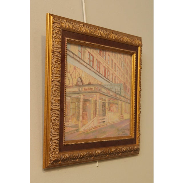 Mary Montague Sikes Hotel Du Pont Custom Framed Giclee Art Print For Sale - Image 4 of 12