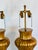1980s Christopher Spitzmiller Style Gold Ceramic Table Lamps, a Pair For Sale In Boston - Image 6 of 7