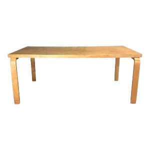 Alvar Aalto Model 83 Birch Dining Table, Finland 1930