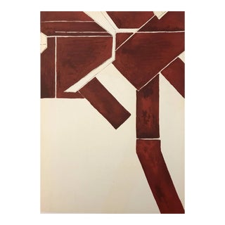 Palazuelo Original Lithograph Dm0273 Derriere Le Miroir 1955 For Sale