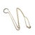 This elegant Victorian 14K gold horseshoe pendant necklace showcases 21 rose‑cut diamonds arranged in a classic crescent...