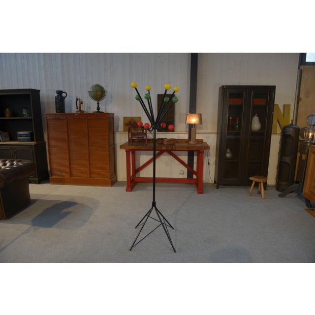 Metal Coat Rack, 1960s For Sale - Image 6 of 9