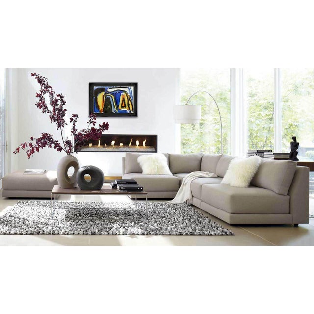 Bram Van Velde Original Lithograph on wove paper. 1975. Size 55,8x38cm. Frame 27x20in. Sur les presses de les Ateliers de...