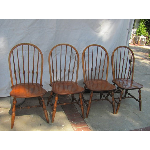 Ethan Allen Gilbert Dining Chairs Set of 4 Chairish