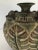 1940s 1940's Bas Relief Vase With Botanical Details For Sale - Image 5 of 9