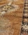 Brown Vintage Turkish Kars Rug in Brown Colors, Tan, Taupe and Light Green For Sale - Image 8 of 10