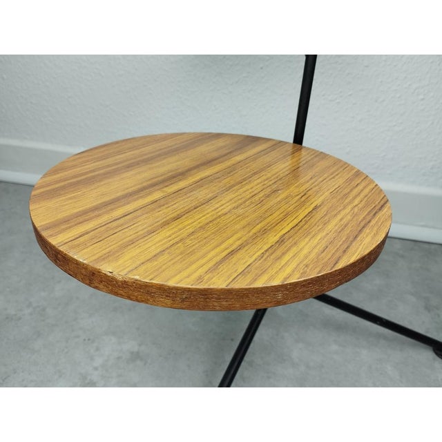 Mid-Century Tripod Plant or Cake Stand from Ilse Möbel, 1960s For Sale - Image 9 of 15