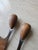 1960s Dansk designer Vivianna Torun Cheese Slicer and Knife Set Denmark Teak and Stainless Steel Knife measures 10 x 1.5w...