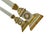 Neoclassical Fluted Column Table Lamps with Laurel Wreath, 1970s, Set of 2 For Sale - Image 9 of 13