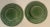Vintage Bordallo Pinheiro Green Majolica Bowls - Oak Leaf Acorn Pattern - Set of 6 For Sale - Image 10 of 10