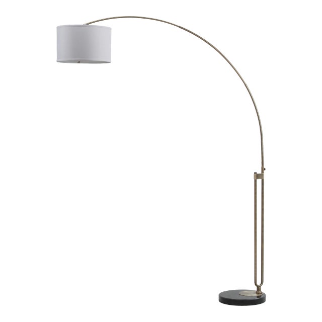 Arc Floor Lamp - Chrome For Sale