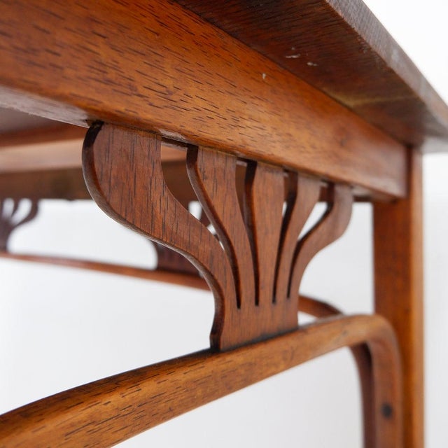 Art Nouveau - Table or desk Measures : 110x64cm H:78cm This table is a creation of the Jacob & Josef Kohn company, dating...