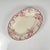Oval Pink Earthenware Fontainebleau Serving Platter from KG Lunéville, 19th Century For Sale - Image 6 of 11