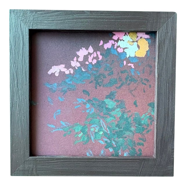 Mini 2025 Carolyn Misterek Repro Print in Custom Hand-Painted Frame For Sale
