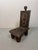Mid-Century Modern African Ceremonial Kings Chair, Tanzania, 1940s For Sale - Image 4 of 10