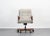 Mid century walnut and chenille office chair This chair has some wear Dimensions: 23"Width x 28"Depth x 37"Height x...