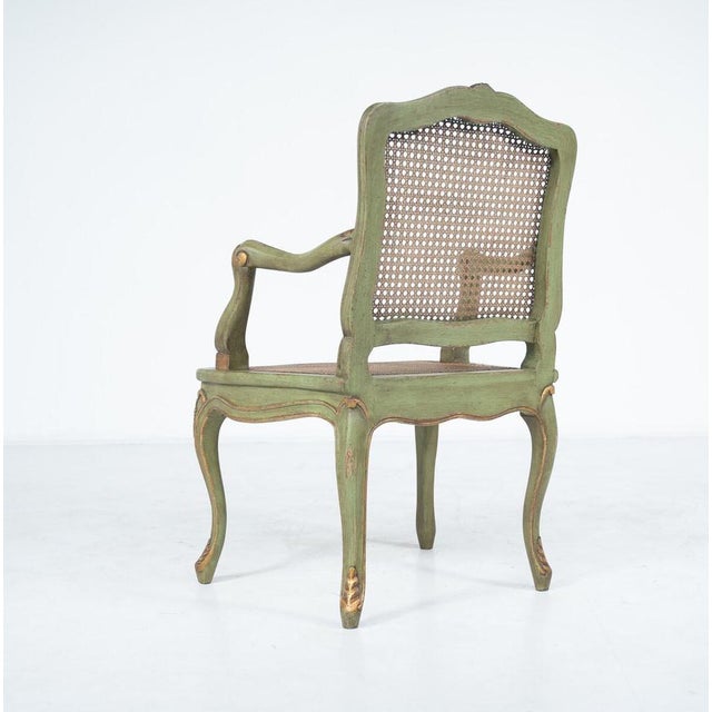 Louis XV Armchairs, Belgium, Set of 6 For Sale - Image 18 of 18