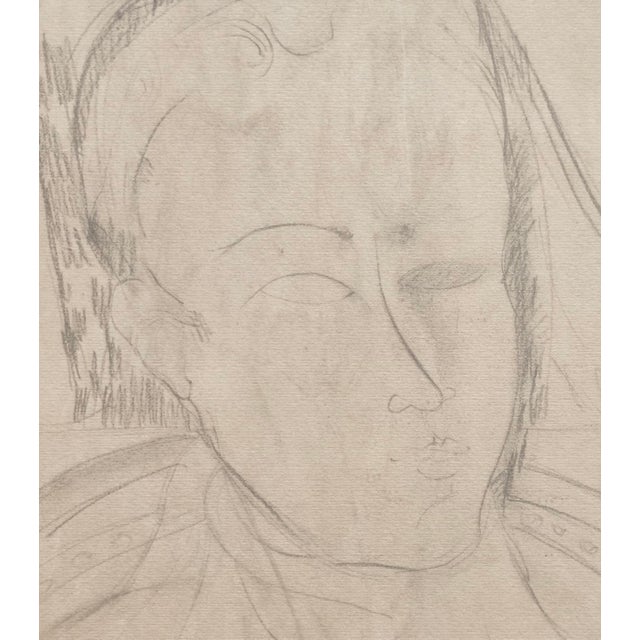 A. Modigliani, Ritratto di Giovane Uomo / Portrait of a Young Man, Lithograph For Sale - Image 3 of 7