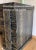 1940s Mid Century Vintage Bauhaus Arts + Crafts Black Cerused Oak With Stylized Botanical Hand Carved Pillar and Pulls For Sale - Image 10 of 12