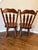 American Pair of 1949 Cushman Colonial Creations Solid Maple Early American Side Chairs For Sale - Image 3 of 12