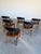 Wood 1960s Set of 6 Kai Kristiansen Style Danish Teak Mid Century Dining Chairs For Sale - Image 7 of 12