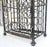 Very Large 96 Bottles Cage Shape Wine Rack Locker Wrought Iron For Sale - Image 15 of 15