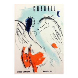 Chagall Lithograph Kunsthalle Bern 1957