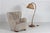 Mid-Century Modern Large Art Deco Danish Lounge Chair in Sheepskin in the style of Fritz Hansen, 1930s For Sale - Image 3 of 11