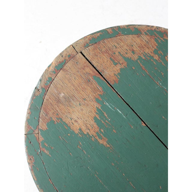 Antique Painted Circus Elephant Stand For Sale - Image 16 of 17