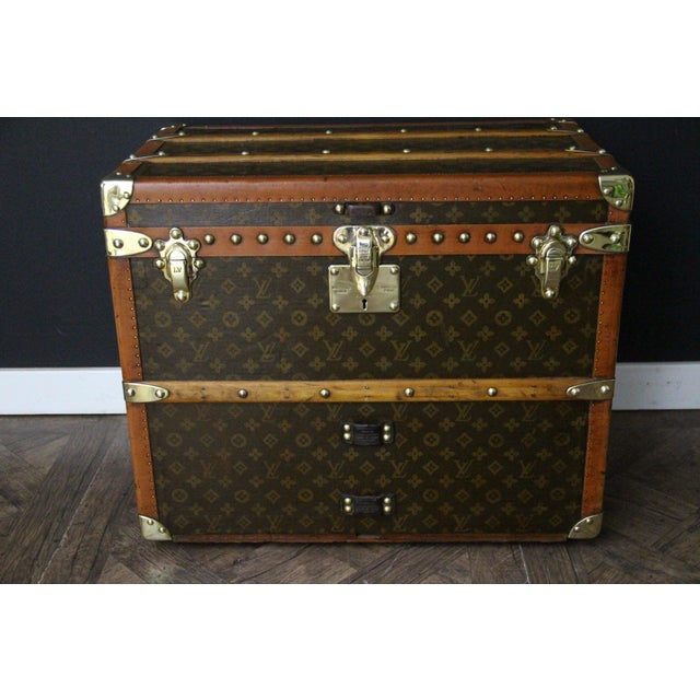 Vintage Shoe Trunk by Louis Vuitton, 1920s For Sale - Image 6 of 18