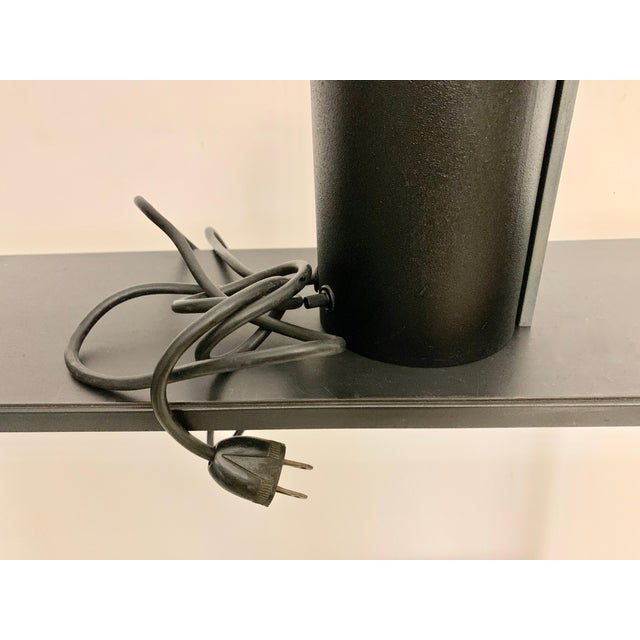 Ron Rezek Red, Gray and Black Model 110 Desk Lamp For Sale - Image 10 of 12