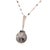 Italian Diamond Tahitian Pearl Necklace 18k Gold Certified For Sale - Image 3 of 9