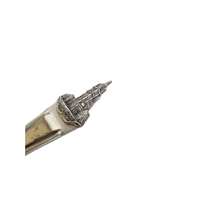 Art Nouveau French Bookmark, 1950s For Sale - Image 6 of 7