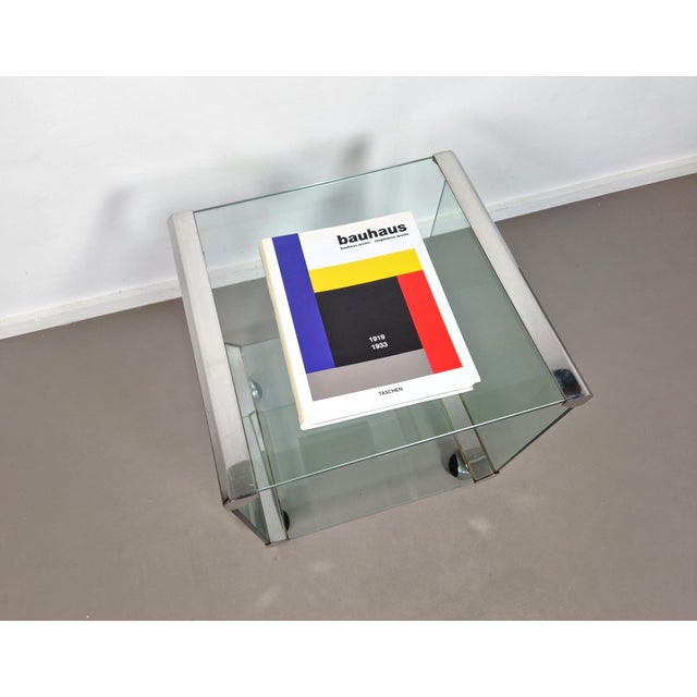 1980s Side Table Trolley by Pierangelo Gallotti for Gallotti & Radice, 1980s For Sale - Image 5 of 12