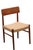 Mid-Century Modern Danish Chairs in Teak with Wicker Seat, 1960s, Set of 4 For Sale - Image 3 of 18