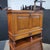 Early 20th Century Oak Arts & Crafts Student Desk With Tambour Storage Cabinet For Sale In Atlanta - Image 6 of 12
