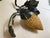 Mid 20th Century Asian Hard Stone Carved Yellow Exotic Fruit & Jade Leaves Decorative Piece For Sale - Image 4 of 9