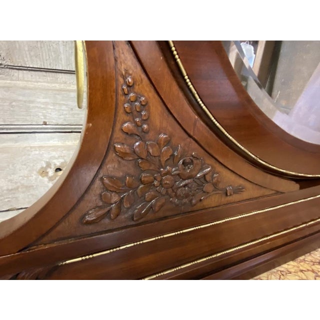 Wood French Dressing Table, 1870s For Sale - Image 7 of 18