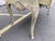 French Vintage Rococo Painted Console Table For Sale - Image 9 of 10