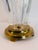 Transitional Vintage 1990s Waterford Crystal Belline Table Lamp W/ Brass Accents For Sale - Image 3 of 10