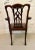 Antique Victorian Carved Mahogany Desk Chair For Sale - Image 9 of 16