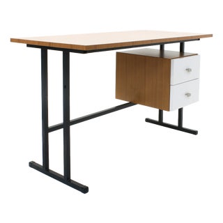 Vintage Modernist Writing Desk, 1960s For Sale