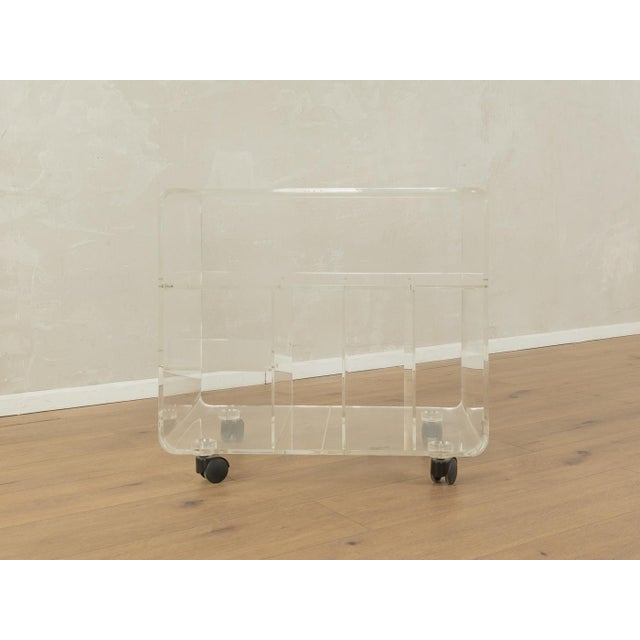 Acrylic Glass Hifi-Rack Trolley, 1960s For Sale - Image 4 of 9